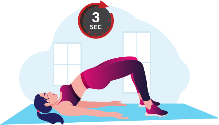 Kegel exercise : Step-2