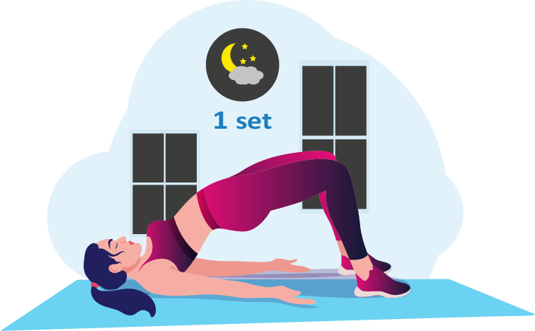 Kegel exercise : Night